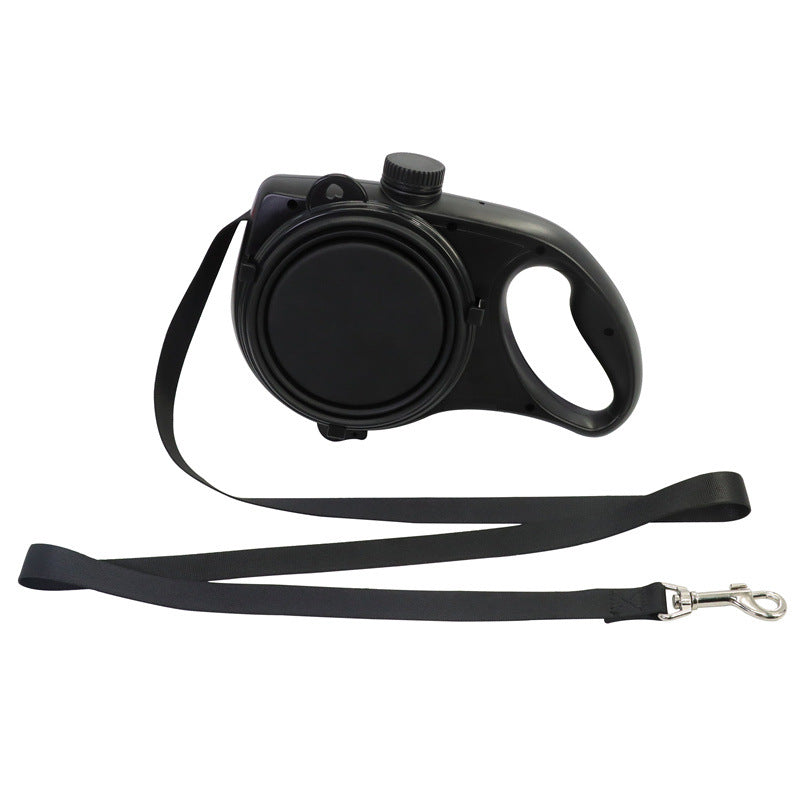 Multifunctional Dog Leash with Bowl